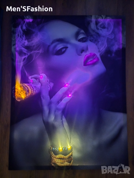 Картина с Led осветление 85/65 см, снимка 1