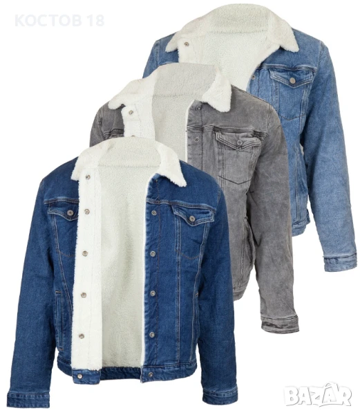 Мъжко Дънково яке 3427, снимка 1