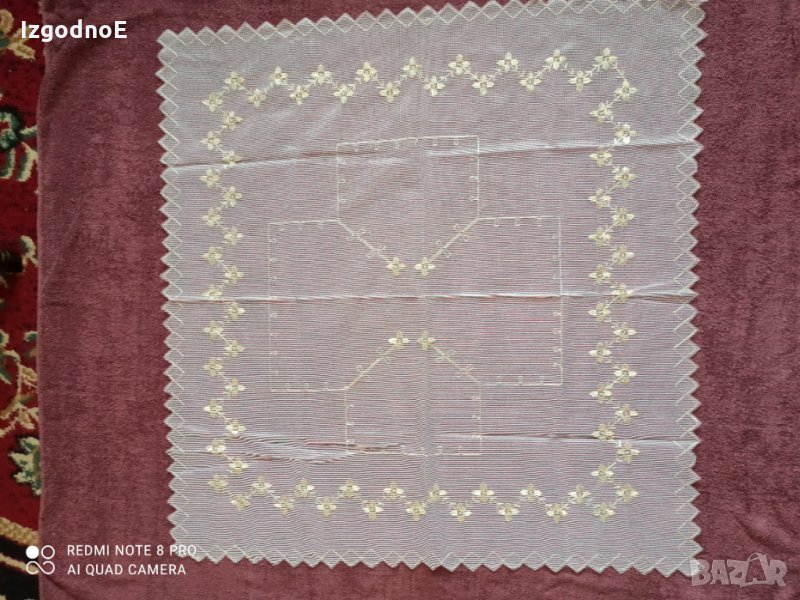 Нови тюлени карета, ръчно бродирани, снимка 1