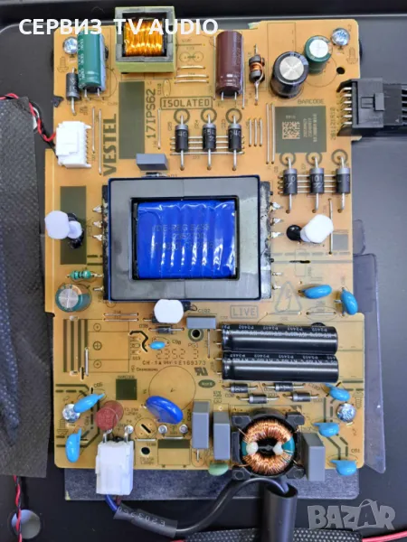 Power board  17IPS62, TV TOSHIBA 40LV2463DG, снимка 1