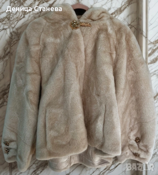 Дамско палто - пух, снимка 1