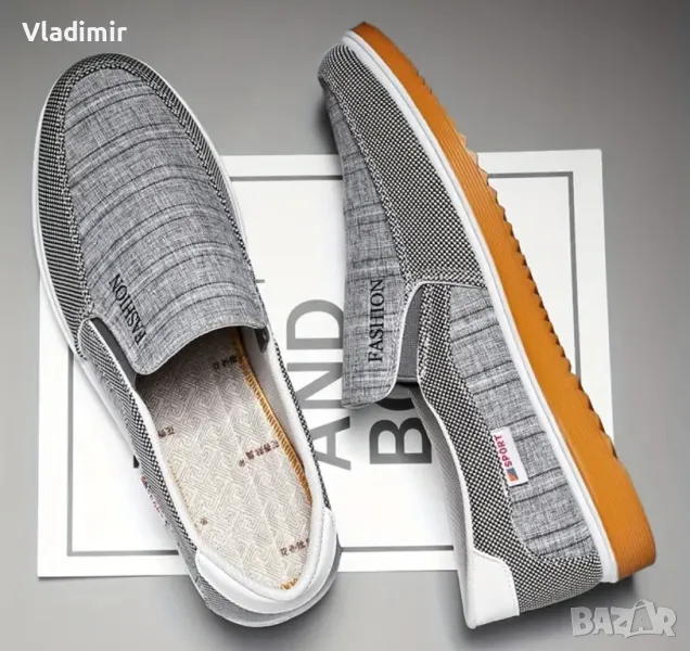 Мъжки обувки без връзки , снимка 1