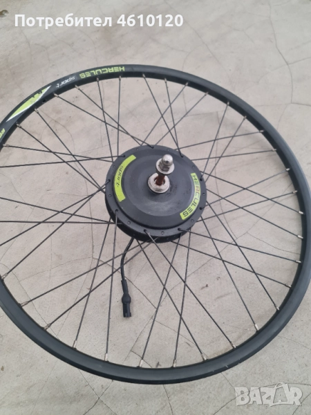 Задна капла 28 цола с електрически двигател Hercules Sport за диск, касета на резба, снимка 1