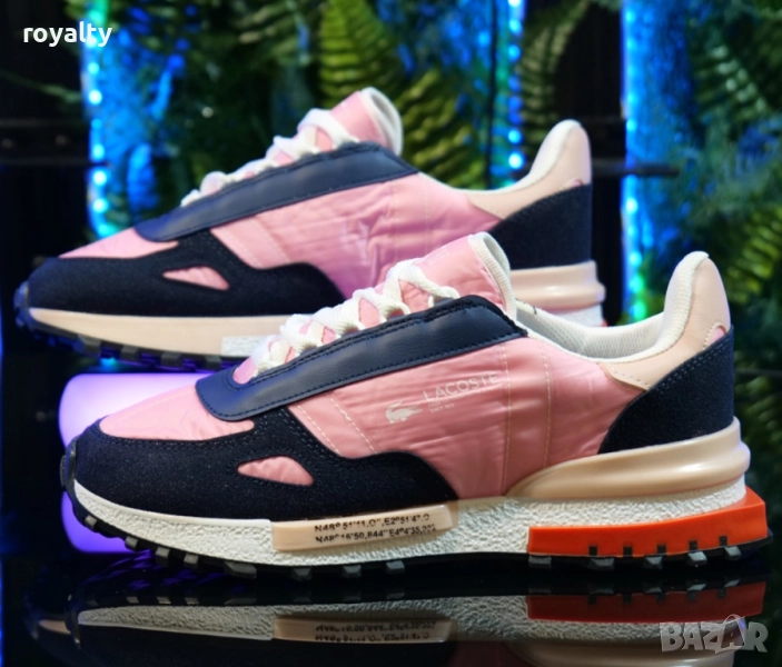 Дамски Маратонки Lacoste elite active - Розово, снимка 1