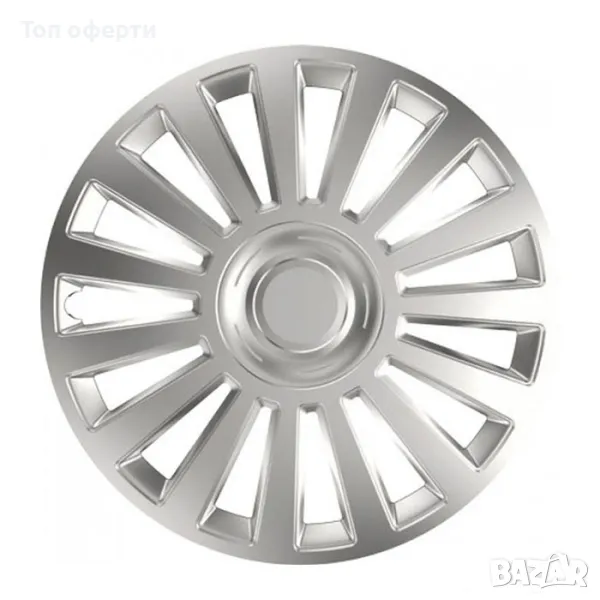 Тасове за джанти 14, 15, 16 цола Versaco luxury silver, снимка 1