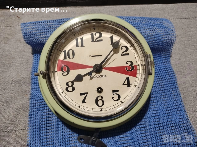 ⚓ Корабен Часовник SEIKOSHA  TOKYO   JAPAN , снимка 9 - Стенни часовници - 53054353