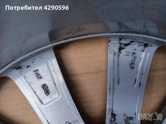 Джанта 17 цола 5×115 за Opel / Опел - op068, снимка 6 - Гуми и джанти - 54348446