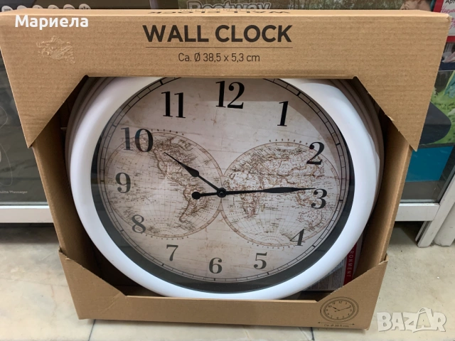 Стенен Часовник 38,5 см. / Ретро часовник за стена, снимка 3 - Други стоки за дома - 54025784