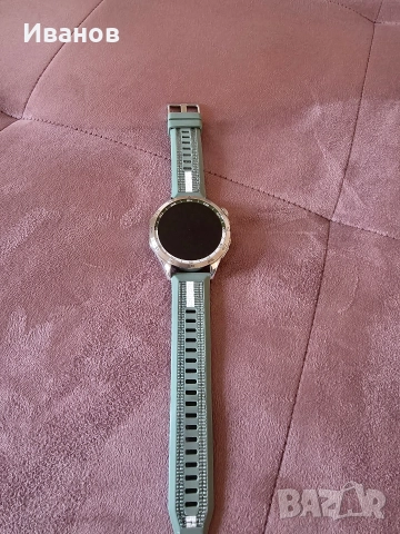 Като нов! Смарчасовник Huawei GT 4 Green 46 mm, снимка 3 - Смарт гривни - 52882091