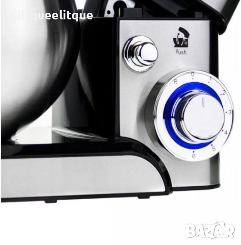 Планетарен миксер Voltz V51115F – мощност 1600W и 5L купа от инокс за перфектно тесто и кремове, снимка 6 - Други - 52201305