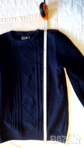 Пуловер тъмно син S -размер на HM, снимка 6 - Пуловери - 31066715