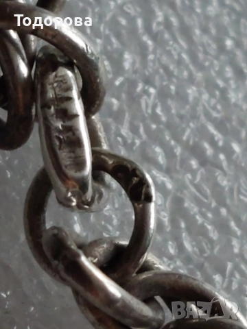 Сребърен кръст със сребърен ланец, ръчна авторска работа-сребро 925/4 евро за грам/, снимка 11 - Колиета, медальони, синджири - 52497805