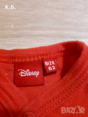 Коледен ромпър Disney ,,Мики Маус" р-р 62, снимка 4 - Бебешки гащеризони - 30674263