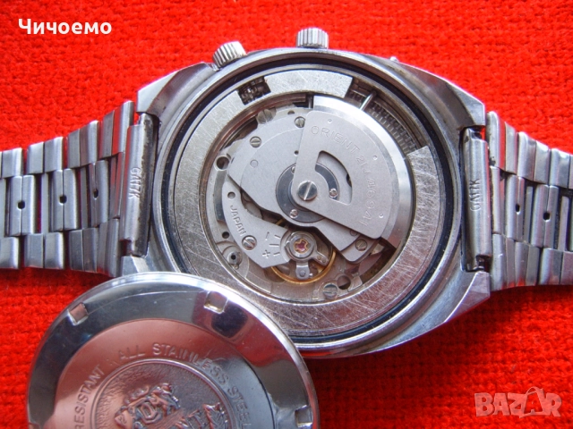  Ориент Вечен Календар мъжки часовник  Ретро Класика!, снимка 8 - Антикварни и старинни предмети - 51397010