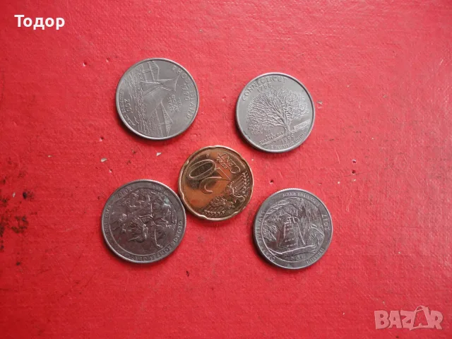 Лот Четвърт долар quarter dollar 2