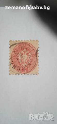 Марка Австрия 1865 г