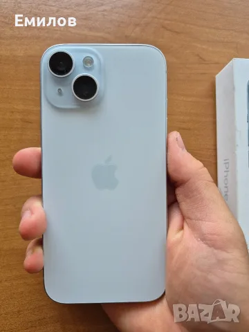 IPhone 15 в перфектно състояние, снимка 3 - Apple iPhone - 55954287