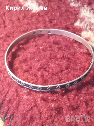 АВТОРСКА ИЗИСКАНА СТИЛНО РЕТРО АРТ ОРНАМЕНТИРАНА СРЕБЪРНА ГРИВНА СРЕБРО 925 с 3 МАРКИРОВКИ 48952, снимка 14 - Антикварни и старинни предмети - 48493388