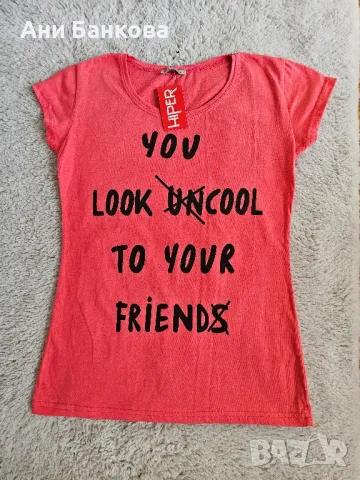 Дамски тениски, нови, С-М, снимка 5 - Тениски - 49734271