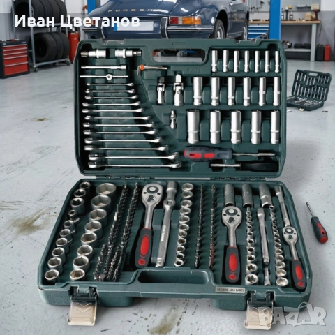 Гедоре Stark's от 216 части - пълен комплект инструменти за домашна и професионална употреба