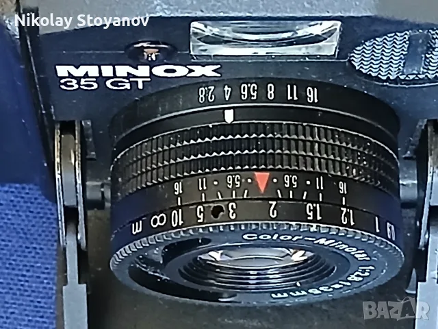 Малък фотоапарат MINOX 35GT - лентов - 35 мм, снимка 2 - Фотоапарати - 55960850