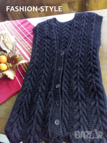 Домашно производство плетени елеци в Блузи с дълъг ръкав и пуловери в гр.  Плевен - ID35189307 — Bazar.bg
