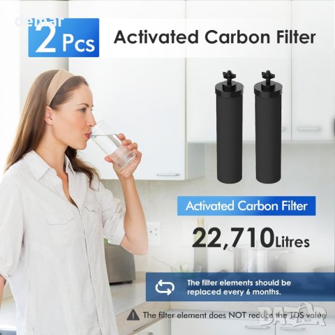 Резервни филтри за BB8 пречиствателни елементи, Purewell BB8 черни, снимка 3 - Други стоки за дома - 42874822