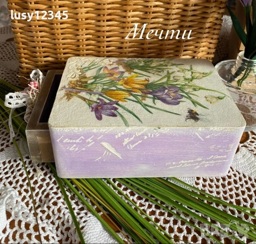 Кутия- Ранна пролет!, снимка 8 - Декорация за дома - 53023988