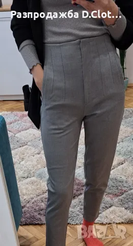 Zara XS/S панталон висока талия , снимка 11 - Панталони - 48639698