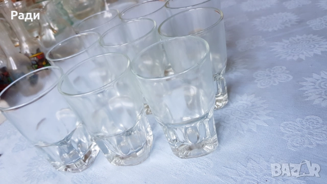 Продавам български чаши масивно стъкло, снимка 8 - Чаши - 35505234