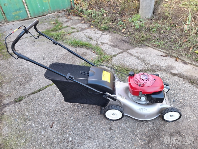 Косачка Honda Izy 4.5к.с. без ход 46см  мулчираща с кош, снимка 5 - Градинска техника - 52245729