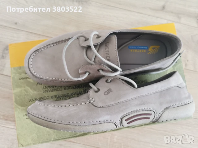 Мокасини естествена кожа 43, снимка 4 - Мокасини - 50761739