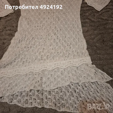 Финно Плетиво Бяла Туника, снимка 3 - Туники - 56144185