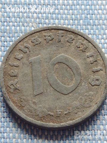 Монета 10 райхсфенинг 1941г. Германия Трети Райх с СХВАСТИКА за КОЛЕКЦИЯ 33074