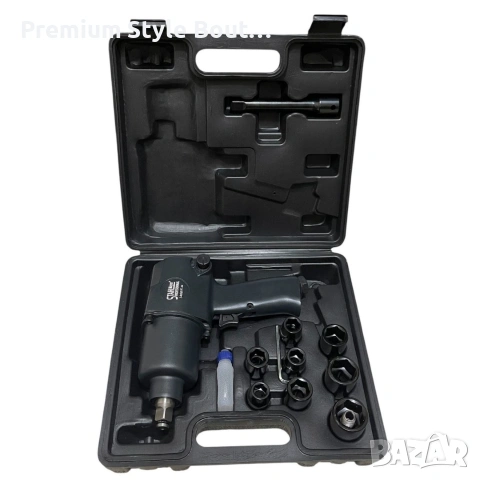 Пневматичен ударен гайковерт 1/2" 1400 Nm STAHLMAYER, снимка 3 - Други инструменти - 54005821