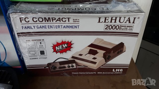 Игрална конзола за TV Lehuai ,Вградени 2000 игри ,Два джойстика, снимка 3 - Други игри и конзоли - 34526266