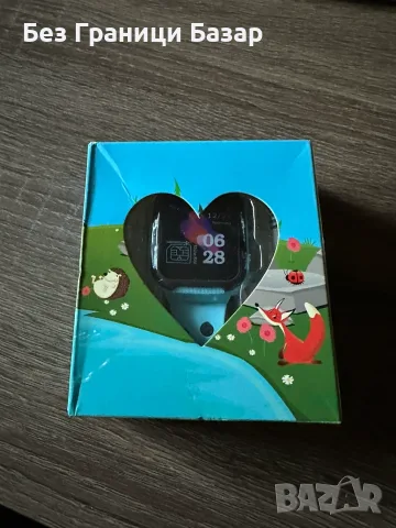Нов Детски Смарт Часовник със SIM Карта слот Камера Телефон Smart Watch Син 3-12 години
