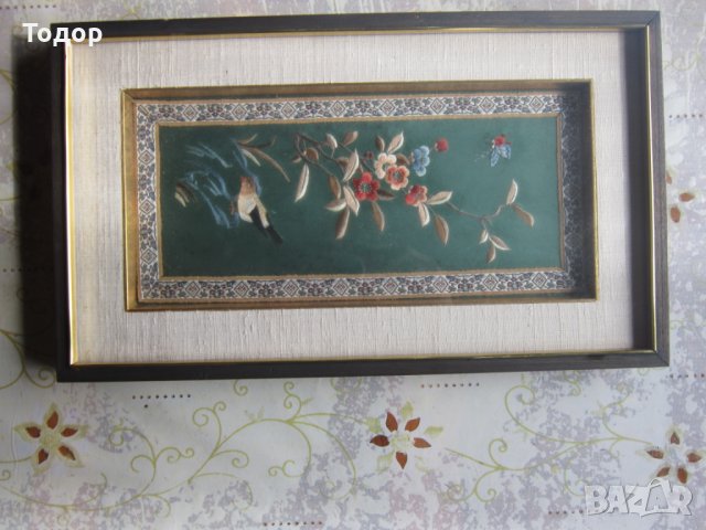 Невероятен старинен гоблен , снимка 4 - Гоблени - 31823882