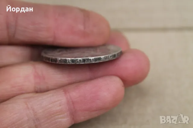 Сребърна монета ''5 Франка'' 1873-та година, снимка 5 - Нумизматика и бонистика - 47903277