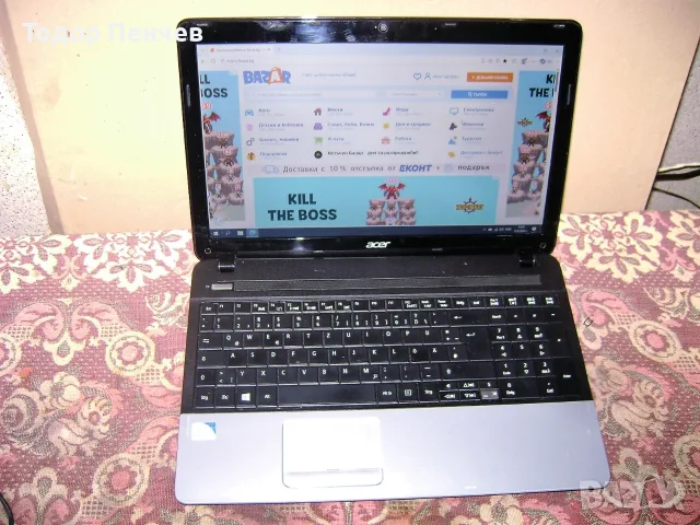 Acer E1-531 - Dual Core, 8 GB RAM, 128 GB SSD, зарядно, батерия, снимка 3 - Лаптопи за дома - 56051546