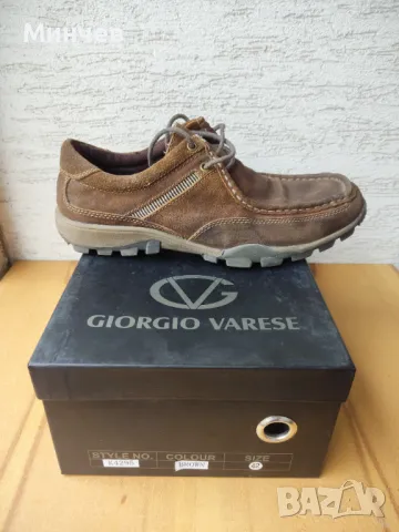  Мъжки кожени обувки боти мокасини 42, снимка 8 - Ежедневни обувки - 47278719