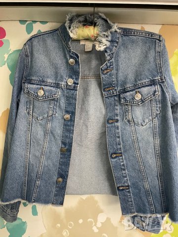 Нпво дънково яке Н&М, снимка 2 - Якета - 39776366