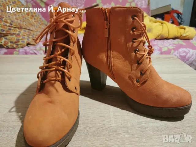 Дамски боти като нови , снимка 3 - Дамски боти - 47583746