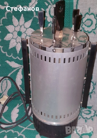 Електрически вертикален грил за шишове СССР - Нов, снимка 1