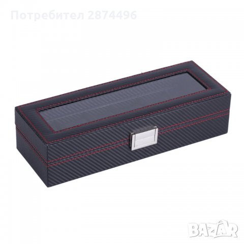 2166 Карбонова кутия за 6 броя часовници, снимка 9 - Други - 30895627