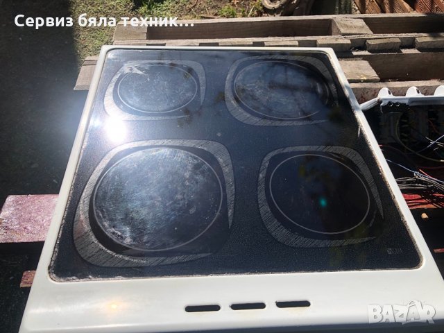 Продавам перфектен керамичен плот с котлоните + целият преден панел с ключовете за  печка Mastercook, снимка 4 - Печки, фурни - 30461930