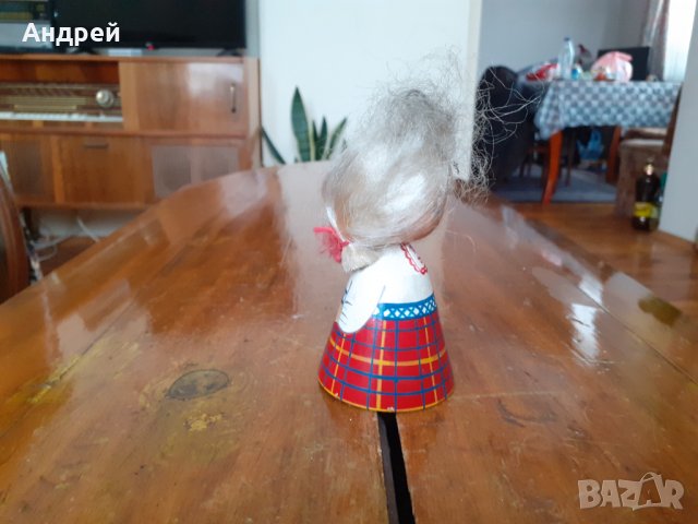 Стара дървена фигурка #3, снимка 4 - Антикварни и старинни предмети - 31581028