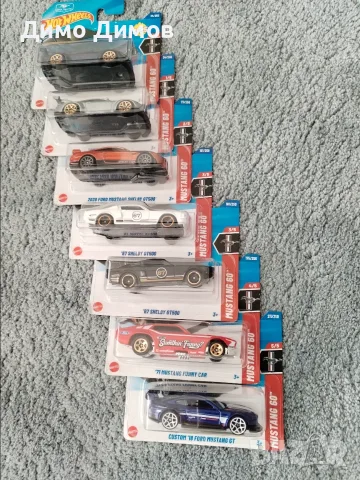 Hot wheels Mustang 60 лот