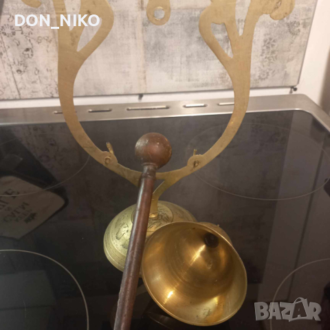 Месингова Камбанка-Гонг, снимка 3 - Антикварни и старинни предмети - 44692813