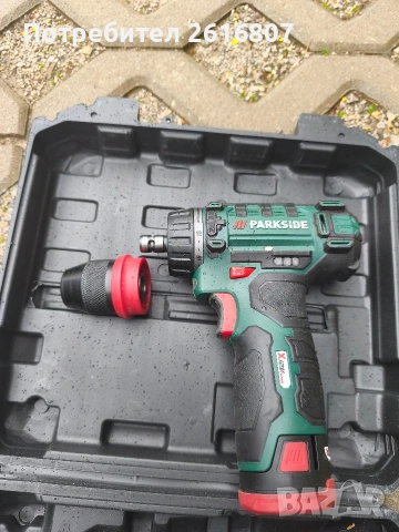 PARKSIDE Акумулаторна бормашина/винтоверт , снимка 2 - Винтоверти - 53962172